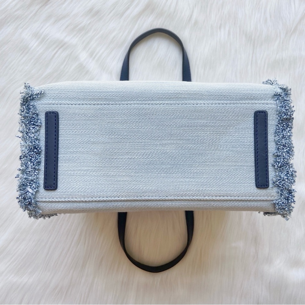 Kate Spade Sam Denim Medium Satchel - Picture 7 of 13
